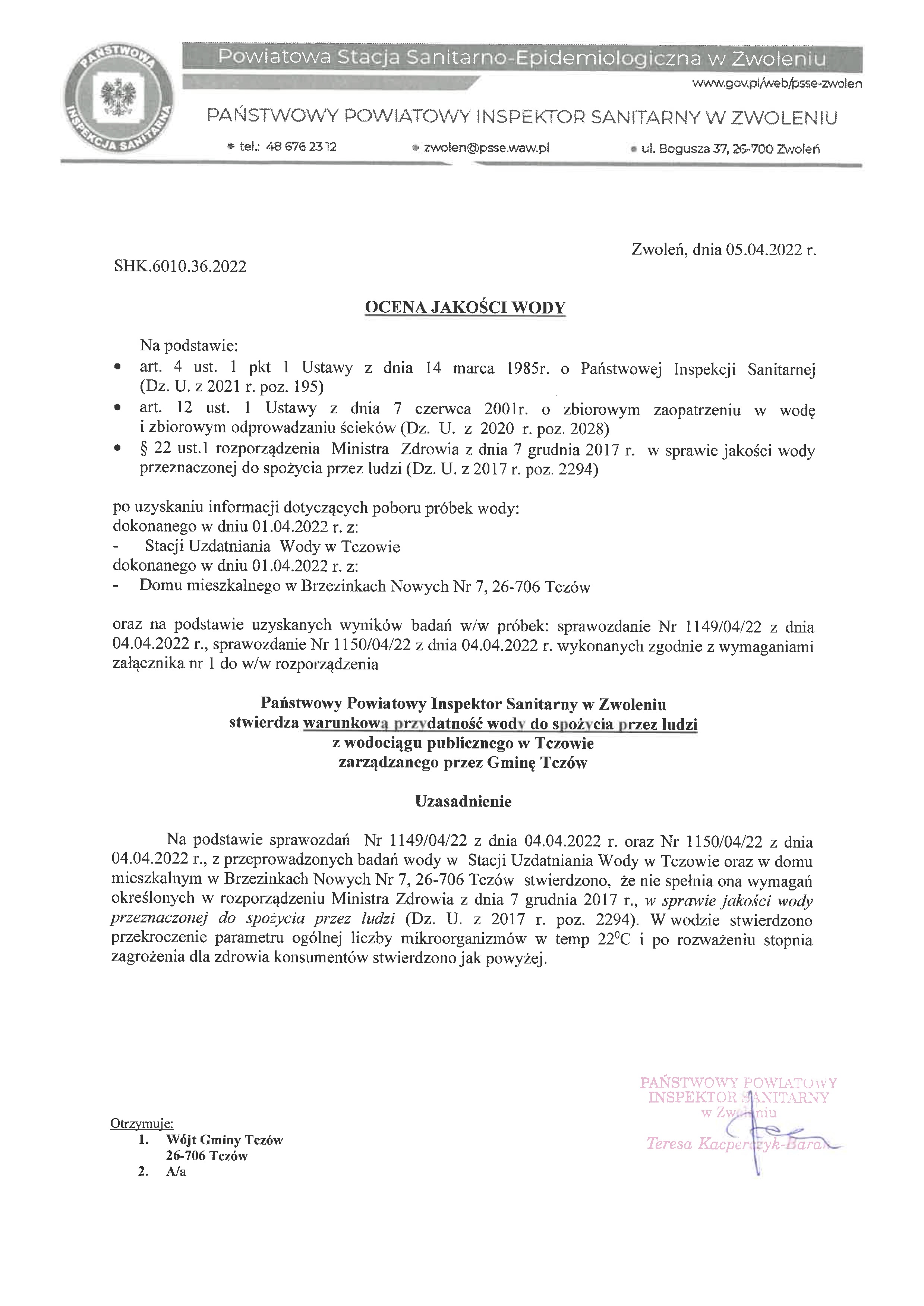 PSSE-Zwolem-Komunikat-Ocena-Jakosci-Wody-2